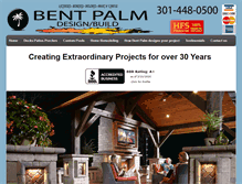 Tablet Screenshot of bentpalmllc.com